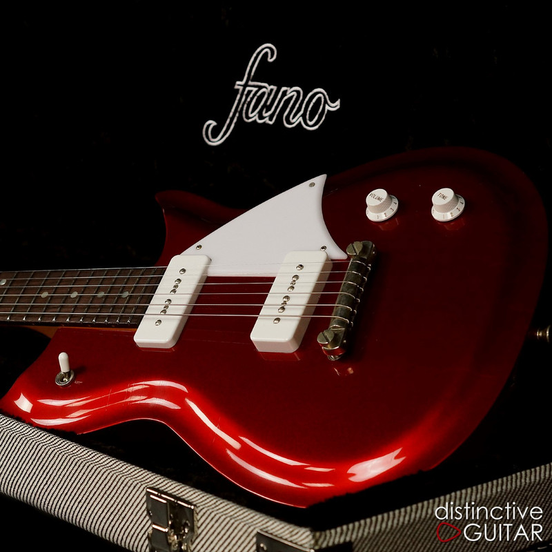 新品同様 Alt ML6 Fano de 新品 Red Apple Candy Facto エレキギター