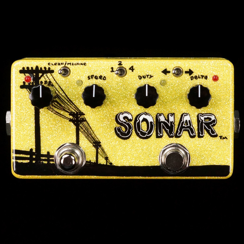 Zvex Custom Painted Vexter Sonar Tremolo - A145