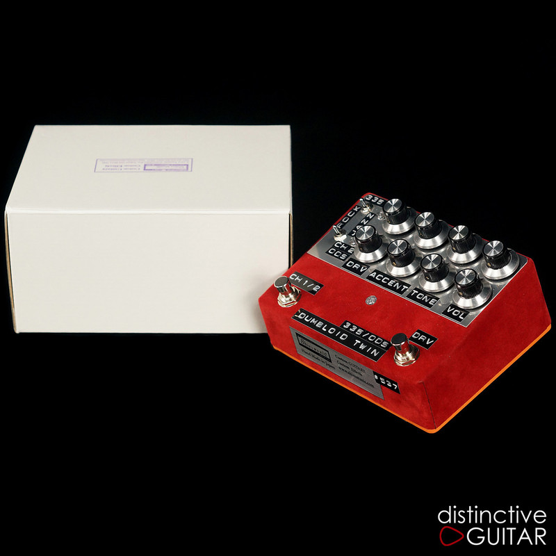 Shin's Music / Dumbloid Twin 2-Channel Overdrive Bordeaux Velvet