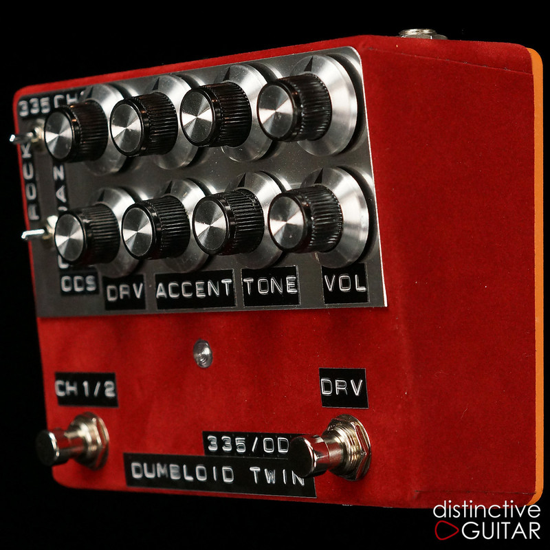 Shin's Music / Dumbloid Twin 2-Channel Overdrive Bordeaux Velvet