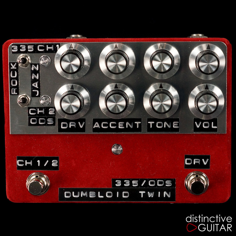 Shin's Music / Dumbloid Twin 2-Channel Overdrive Bordeaux Velvet