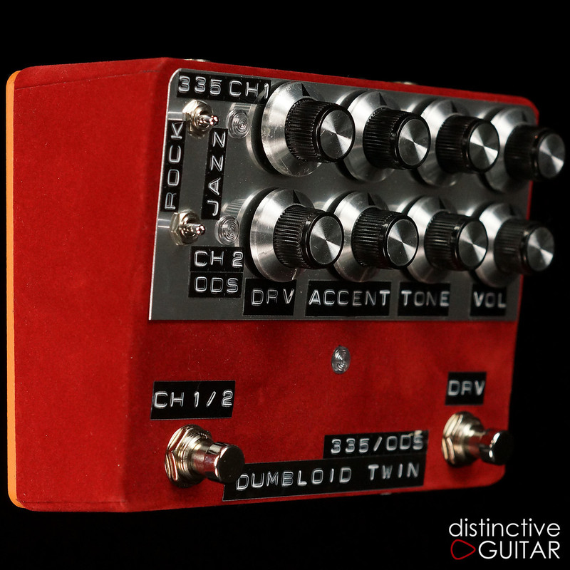 Shin's Music / Dumbloid Twin 2-Channel Overdrive Bordeaux Velvet