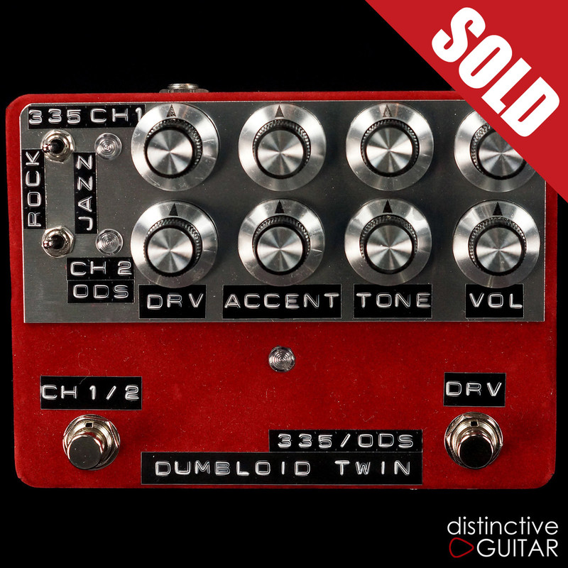 Shin's Music / Dumbloid Twin 2-Channel Overdrive Bordeaux Velvet Shin's Music / Dumbloid Twin 2-Channel Overdrive Bordeaux Velvet