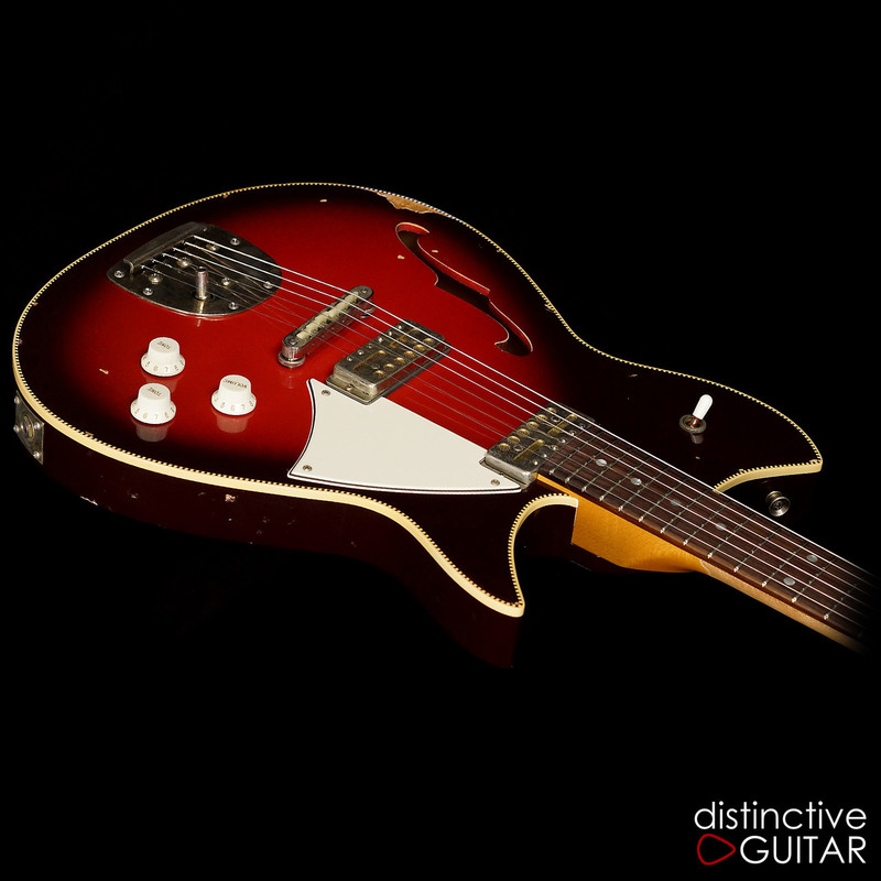 Fano Alt de Facto RB6 Thinline Red Burst
