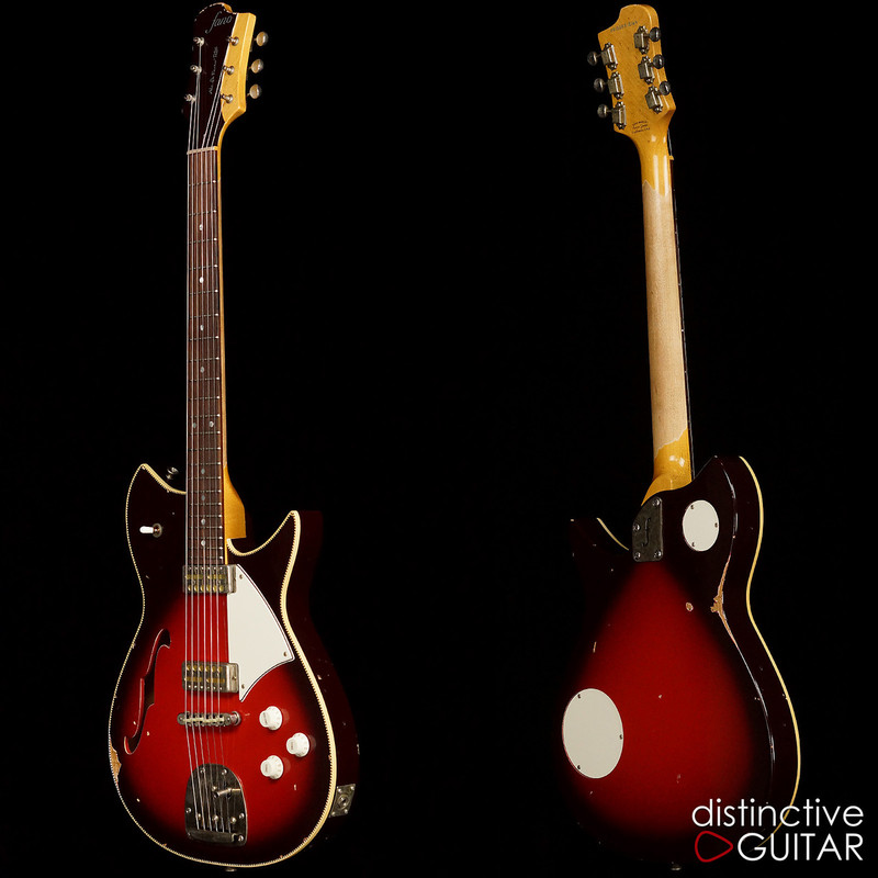 Fano Alt de Facto RB6 Thinline Red Burst