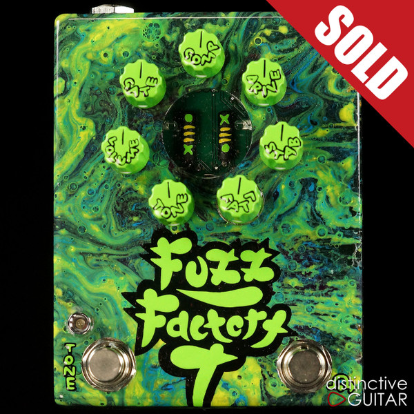 Zvex Fuzz Factory 7 Hand Painted Swirl B147