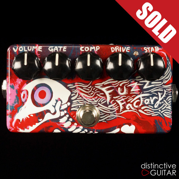 Zvex Fuzz Factory Custom Swirl Paint M084