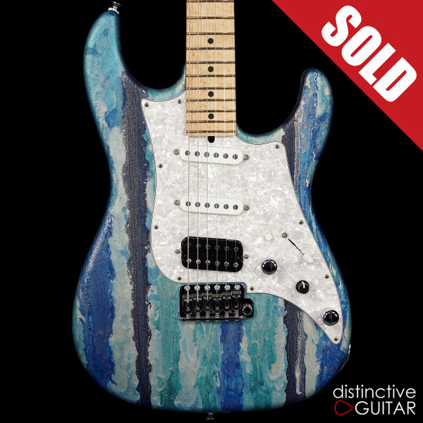 【美品】ATOMIC BLUESTAR DEMO ELITE 164cm Fender American Elite Stratocaster Sky Blue Metallic 2016