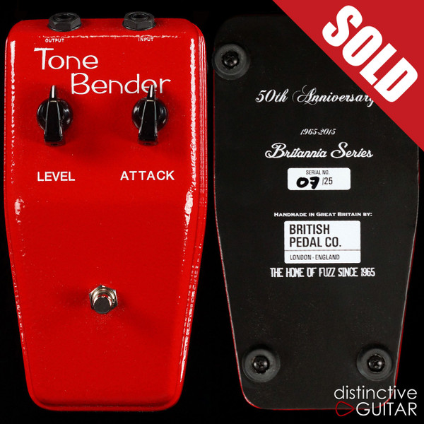 ギター British Pedal Co. Tone Bender MK II Compact Series MKII Tone Bender