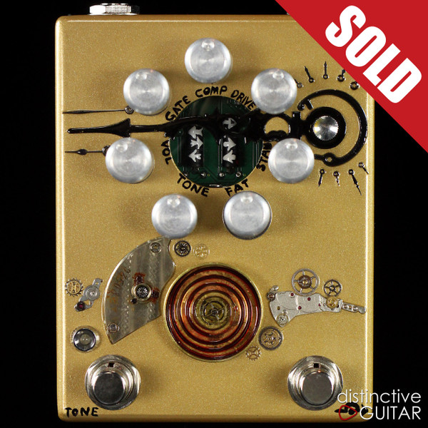 Zvex Fuzz Factory 7 Hand Painted Steampunk C009