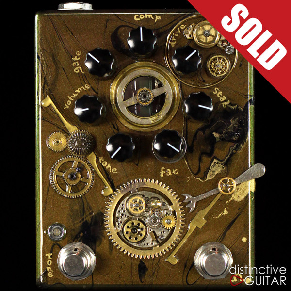 Zvex Fuzz Factory 7 Hand Painted Steampunk C011