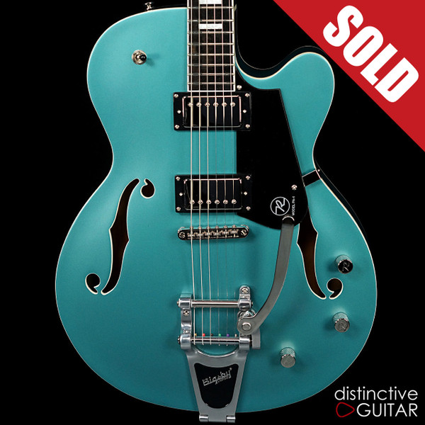 Reverend Pete Anderson Sig. PA-1 HB Hollowbody Deep Sea Blue