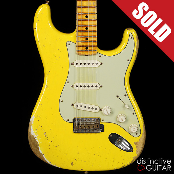 Fender Custom Shop '69 Stratocaster Relic Graffiti Yellow