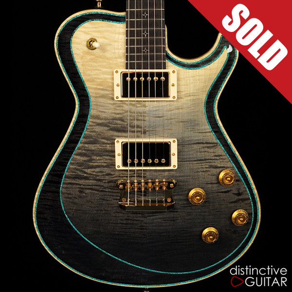 ギター Knaggs Kenai Knaggs Kenai Hollowbody Spruce Top Guitar – Old Violin Honey Burst