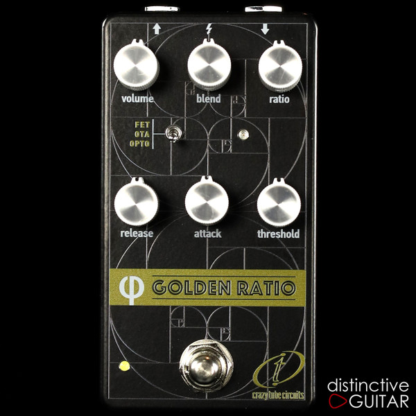 Crazy Tube Circuits (Phi) Golden Ratio FET / Optical Compressor V2 