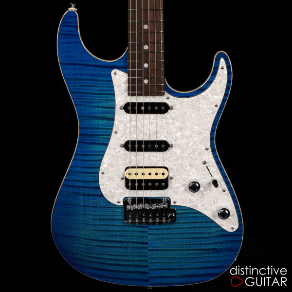 は自分にプチご褒美を Suhr_Standard_Custom_Aqua_Blue ギター