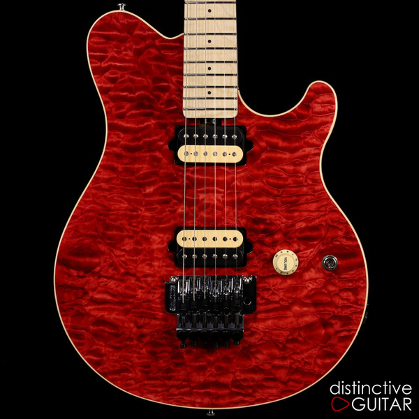 Ernie Ball Axis 30th Anniversary - Translucent Red Quilt
