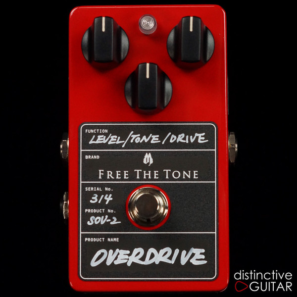 Free The Tone SOV-2 Overdrive Red