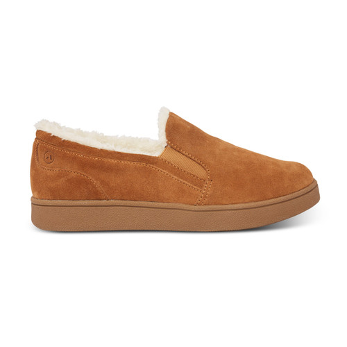 No. 18 Men's Slipper Smooth Toe by Anodyne - Camel