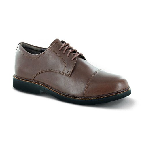 Men's Cap Toe Oxford Dress Shoe Lexington by Apex - Brown