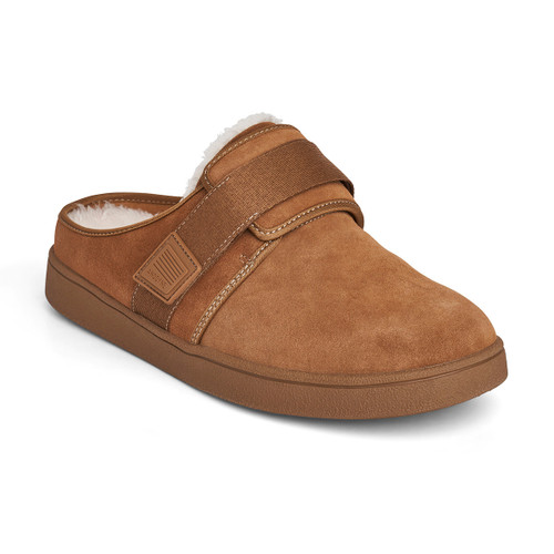 Copy of No. 92 Men's Slipper Open Back by Anodyne-Camel