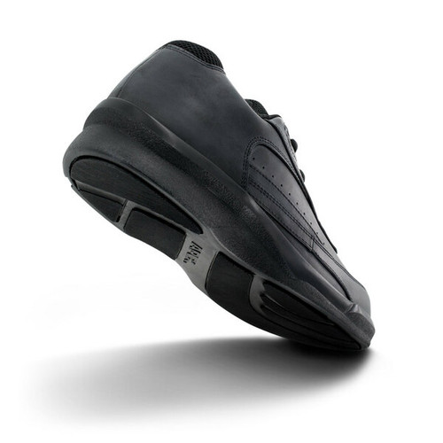 Men's Active Lace Walking Shoe - Biomechanical by Apex-Black Men's Active Lace Walking Shoe - Biomechanical by Apex-Black