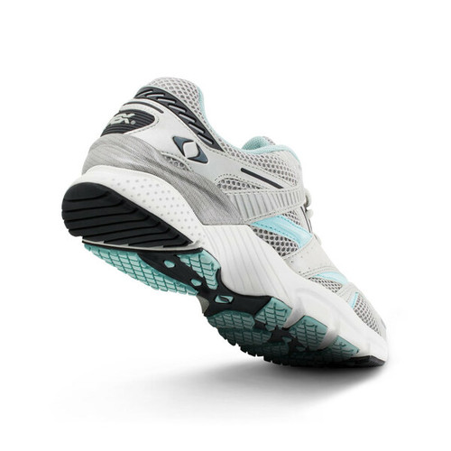 Women's Boss Runner Active Shoe - X Last by Apex -  Silver/Sea Blue