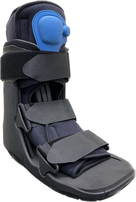 Low Top Pneumatic Cam Walker-BLACK Low Top Pneumatic Cam Walker-BLACK