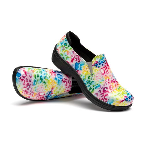 KLOGS Women's Moxy-  Tie Dye Cheetah Patent KLOGS Women's Moxy-  Tie Dye Cheetah Patent