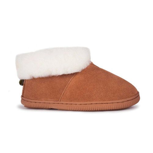 Kid's Sheepskin Booties Chestnut by Cloud Nine Sheepskin Kid's Sheepskin Booties Chestnut by Cloud Nine Sheepskin