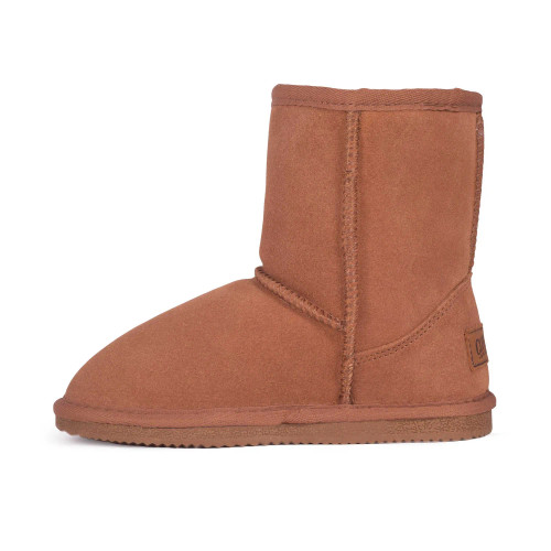 Kid's Sheepskin Boot Chestnut by Cloud Nine Sheepskin Kid's Sheepskin Boot Chestnut by Cloud Nine Sheepskin