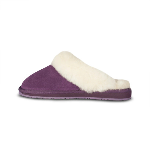 Ladies Purple Scuff by Cloud Nine Sheepskin Ladies Purple Scuff by Cloud Nine Sheepskin