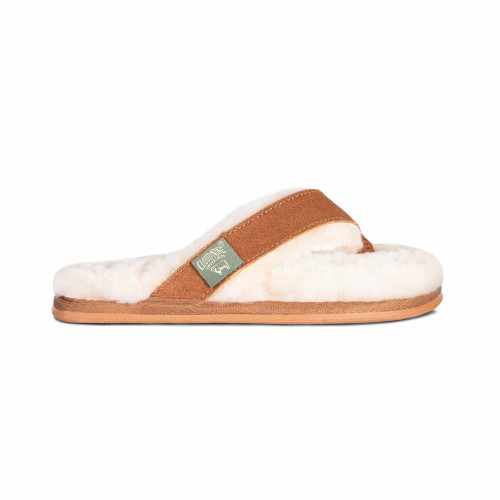 Ladies Sheepskin Lined Flip Flops by Cloud Nine Sheepskin