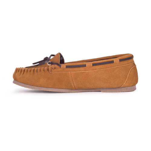 Ladies Unlined Moccasin by Cloud Nine Sheepskin Ladies Unlined Moccasin by Cloud Nine Sheepskin
