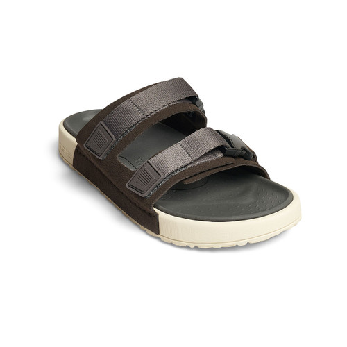 No. 70 Men's Two Strap Sandal By Anodyne - Espresso