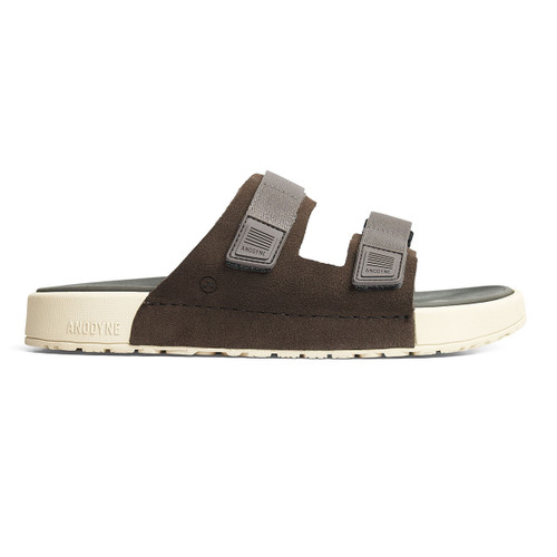 No. 70 Men's Two Strap Sandal By Anodyne - Espresso