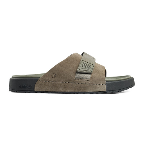 No. 68 Men's Slide Sandal By Anodyne - Olive