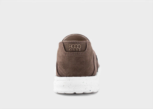 Sunslide Hemp Slip-on for Men Dark Brown  by 8000 Kicks