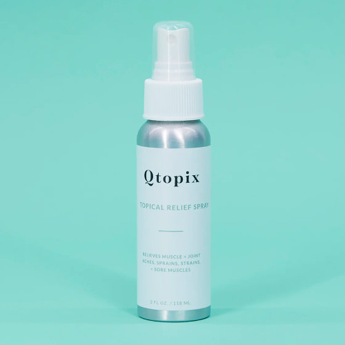 Relief Spray (CBD + CBG) by Qtopix