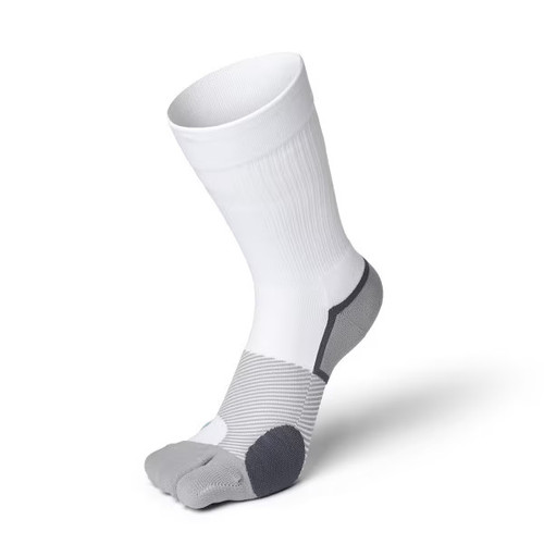 No. 107 Unisex Crew Length Bunion Socks by Anodyne - White