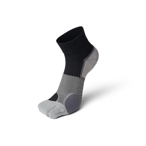 No. 108 Unisex Quarter Length Bunion Socks by Anodyne - Black