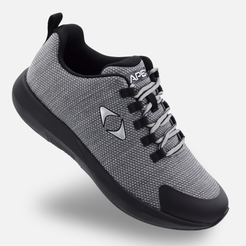 Men's Performance Athletic Sneaker by Apex - Gray