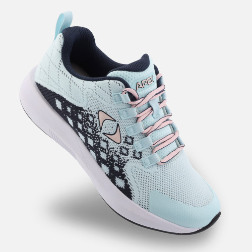 Women's Performance Athletic Sneaker - V by Apex - Black Seafoam / Pink