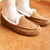 No. 39 Women's Slipper Moc Toe by Anodyne - Camel