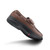 Men's Venture Classic Strap Boat Shoe by Apex-Brown