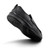 Men's Classic Moc Shoe with Full Vamp Opening by Apex-Black