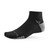 Flite XT Trail Quarter Crew by Swiftwick-Coal Flite XT Trail Quarter Crew by Swiftwick-Coal