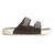 No. 70 Men's Two Strap Sandal By Anodyne - Espresso