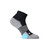 No. 8 Quarter Length Diabetic Socks by Anodyne - Black