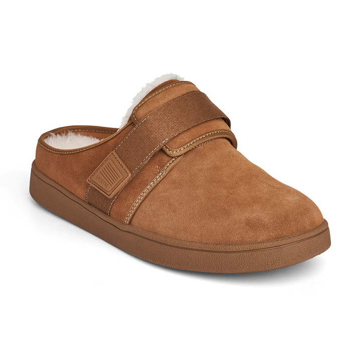 No. 92 Men's Slipper Open Back by Anodyne - Camel